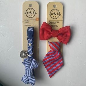 NWT- Dog collar and accessories